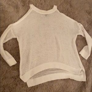 Off the shoulder sweater